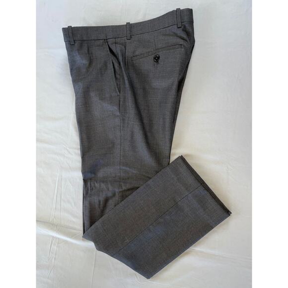 Theory Marlo_Ostro Flat Front Wool Dress Pants, Slacks. Men's 31X29.5, Read. - Picture 1 of 10